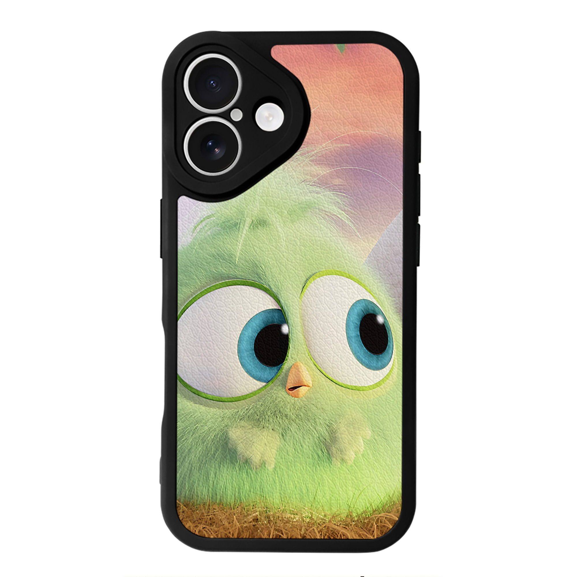 （画像用） Angry Birds アングリーバード 【iPhone 16シリーズ対応】シリコンスマホケース（レザー調） 材質：シリコン